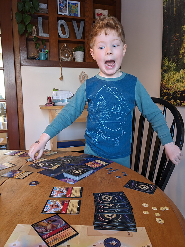 Casey dominates during Easter Lorcana games